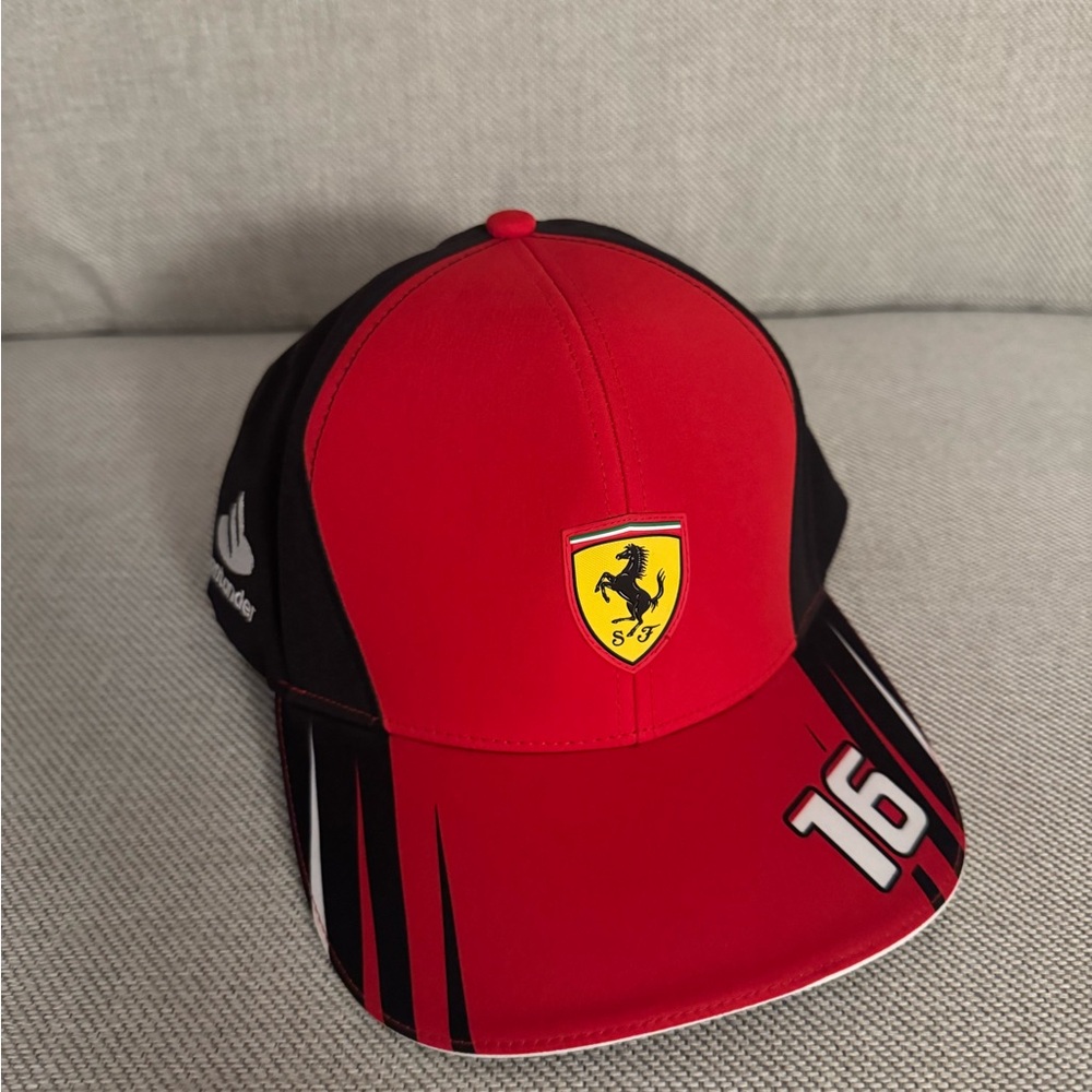 Ferrari Red Charles Leclerc #16 Cap